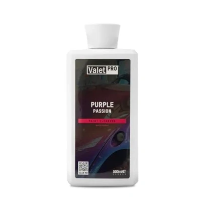 Image of ValetPRO Purple Passion Polish, Improves Car Paint Finish Before Waxing, Gloss Enhancing Base 500ml Bottle
