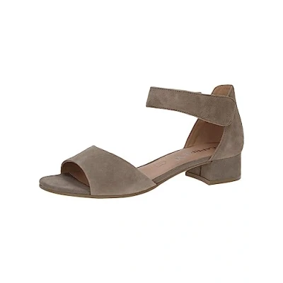 Image of CAPRICE Women&#039;s 9 28212 20 Sandal Heel, Dune Lt Gold C, 6 UK