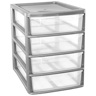 Image of Thumbs Up 4 Drawer A4 Tower Slim Unit 50831001 by