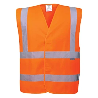 Image of Hi Vis Two Band &amp; Brace Vest (Orange) 4X5X