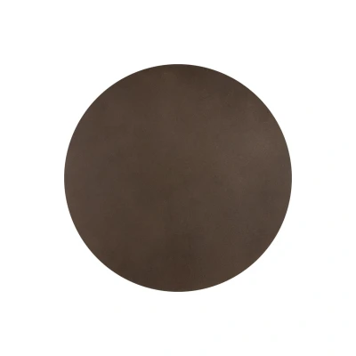 Image of Luna 20cm Flush Wall Lamp Brown 2xG9