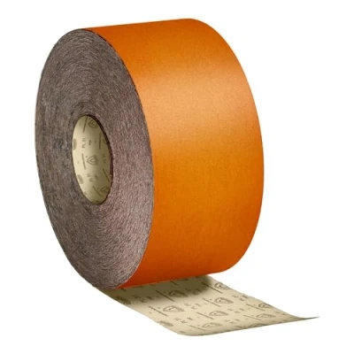 Image of Klingpsor 3282 PL 31 B Abrasive Rolls with Paper Underlay 95 x 50000 Grit 80