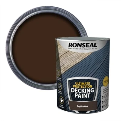 Image of RONSEAL ULTIMATE DECKING PAINT ENG OAK 5L