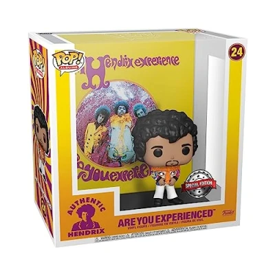 Image of Funko POP! Albums: Jimi Hendrix Are You Experienced Amazon Exclusive Collectable Vinyl Figure Gift Idea Official Merchandise Toys For Kids &amp; Adults Music Fans