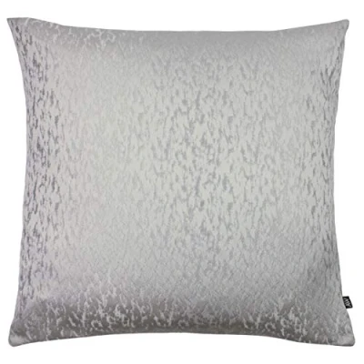 Image of Ashley Wilde Andesite Feather Filled Cushion, Platinum/Silver, 50 x 50cm