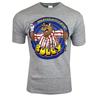Image of Bullseye TV Show Darts Cant Beat a bit of Bully Official Grey T Shirt (XXXL)