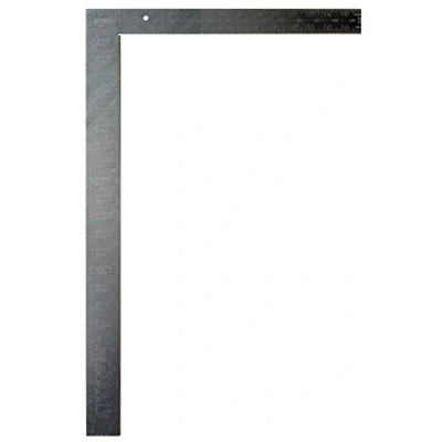 Image of Johnson Level &amp; Tool CS5 Aluminum Framing Square, 16&quot; x 24&quot;, Silver, 1 Square