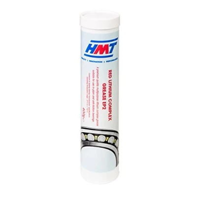 Image of HMT HMTTRLCEP2 Red Lithium Complex Grease EP2 400g Cartridge 12pack