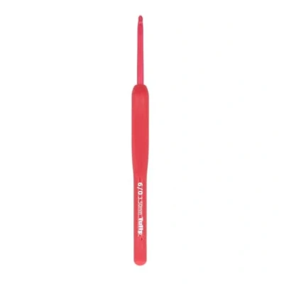 Image of Tulip Etimo Red Softgrip (3.50mm) Crochet Hook 1 Unit