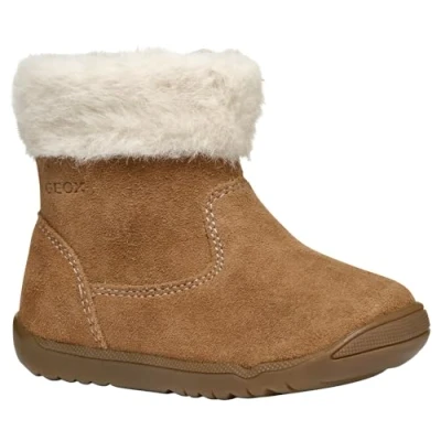 Image of Geox Boy&#039;s B MACCHIA Girl C Ankle Boot, Whisky, 10 UK Child
