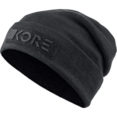 Image of Head Unisex Kore Beanie Hat, Black, One Size UK