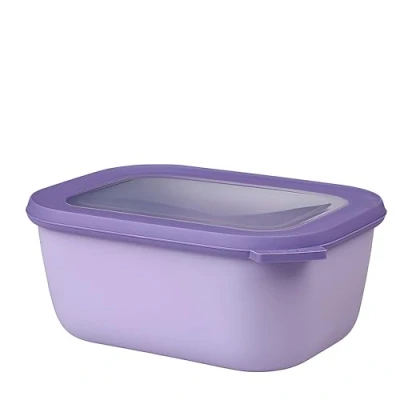 Image of Mepal Multi bowl Cirqula rectangular 1500 ml / 50.7 oz Vivid lilac