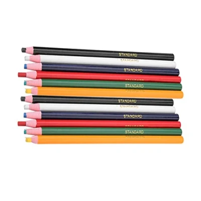 Image of Hztyyier Tracing ToolsSewing Pencil for Tailor&#039;s Sewing Marking Accessories Erasable Pen, 12 Sets, 6 Colors Fabric Tools