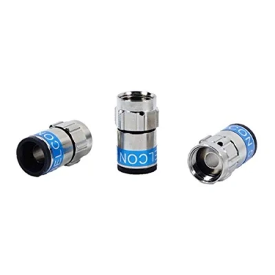Image of Cabelcon F 56 5.1W Self Install Nitin with Integrated O Ring (Waterproof) Connector Blue RG6 / 7 mm (Pack of 100 6 TD 5.1 NI)