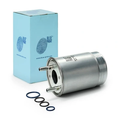 Image of 164004303R, 164008737R, 164008816R, 8660003800 Fuel Filter BLUE PRINT ADR162307 In Line with seal ring gaskets RENAULT: GRAND SCENIC 3