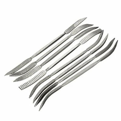 Image of EsportsMJJ 8pcs 190mm Crafts Riffler Double Ended Coarse Wood Rasp File