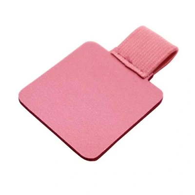 Image of Pink Pen Loop Holder Self Adhesive Elastic Pencil Faux Leather Stylus Universal Fit for Notebooks Diaries Tablets Calendars Planner Journals Phones Clipboards (Pink)