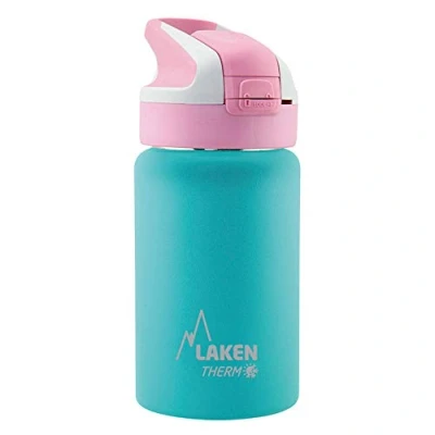 Image of Laken Unisex Adult Thermos TS3VT Flask, Turquoise, 18/8 0.35 L