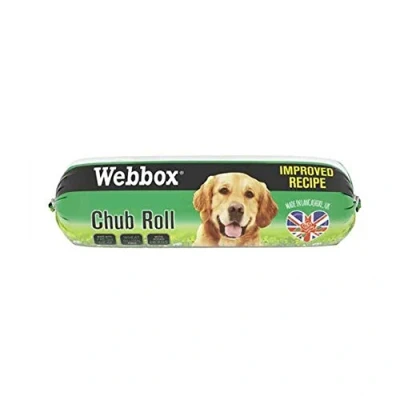 Image of Webbox Improved Recipe Prime Chub Roll Beef, Duck or Chicken Dog Food Treats 720g (Chub Duck, 1 Pack)