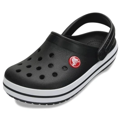 Image of Crocs Unisex Kids Crocband T Clogs, Black, 10 UK Child