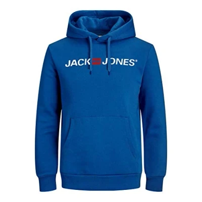 Image of JACK &amp; JONES Men’s Logo Hoodie, XL