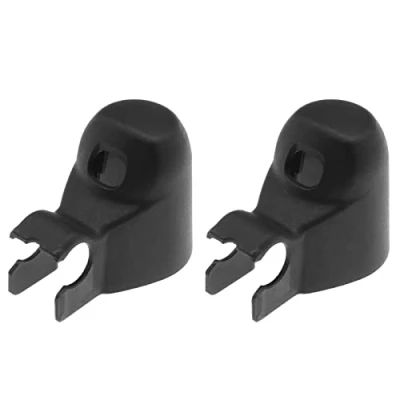 Image of Create idea 2pcs Car Auto Rear Windshield Wiper Arm Cover Cap Black Plastic 7199566 61627199566 Compatible with 1 Series E81 E87 2004 2012