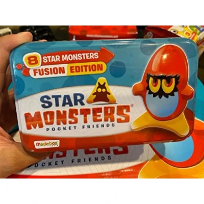 Image of Magic Box Star Monsters Tin Multi Colour