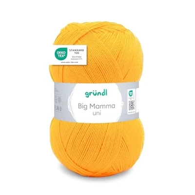 Image of Gründl Wool, Acrylic, Pastel Yellow, 29 x 16 12 cm