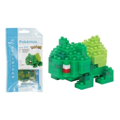 Image of nanoblock NBPM003 Pokemon Bulbasaur, Colourful, Bandai