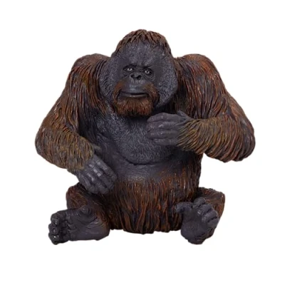 Image of MOJO Orangutan Wildlife Model Animal Toy Figure for Play and Collection