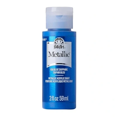 Image of Plaid Acrylic Paint, Blue, 2 oz