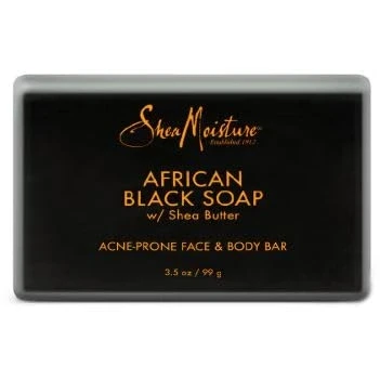 Image of SHEA MOISTURE African Black Soap Face &amp; Body Bar, 3.5 Oz