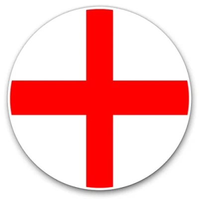 Image of Vinyl Stickers (Set of 2) 10cm England Flag Map Decals for Laptops,Tablets,Luggage,Scrap Booking,Fridges, 9032