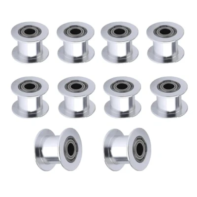 Image of BZ 3D GT2 Idler Pulley 20 Toothless Bore 5mm for Printer 9mm/10mm Width Timing Belt. (10pcs)