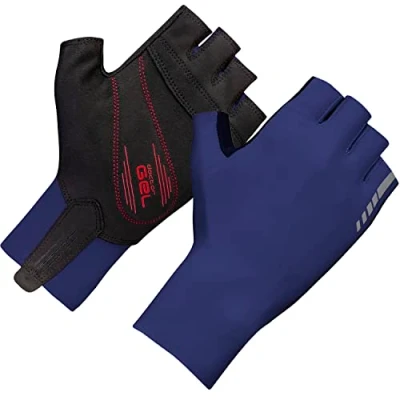 Image of GripGrab Aero TT RaceDay Time Trial Cycling Gloves Aerodynamic Professional Short Finger Fingerless Road Bike Glove