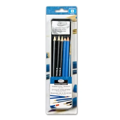 Image of Royal &amp; Langnickel Mini Tin Watercolour Sketching Art Set