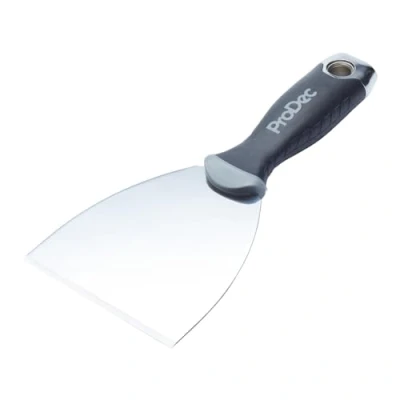 Image of ProDec Advance 4&quot; Duragrip Soft Grip Paint Scraper/Stripping Knife for Removing Paint, Adhesive, Wallpaper and More