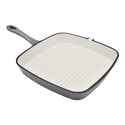 Image of Blackmoor Cast Iron 23.5cm Griddle Pan Grey