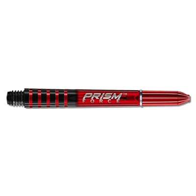 Image of WINMAU Prism Force Red Medium Polycarbonate Dart Stems 1 set per pack (3 shafts in total)