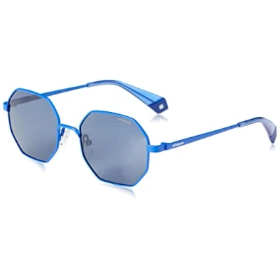 Image of Polaroid Unisex Adults’ PLD 6067/S Sunglasses, PJP/C3 Blue, 53