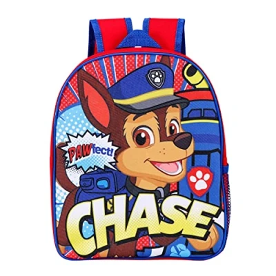 Image of Paw Patrol PAWFECT CHASE Kids Children&#039;s School Bag Backpack Blue