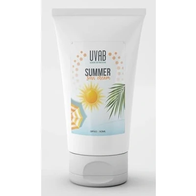 Image of UVAB SPF50+50ml Summer Sun Cream For Face &amp; Body Sunscreen High Protection. Moisturising Factor 50+ Protection Of Neck.