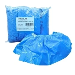 Image of Hygiplas Disposable Overshoe Covers 16&quot; (100 Pack)