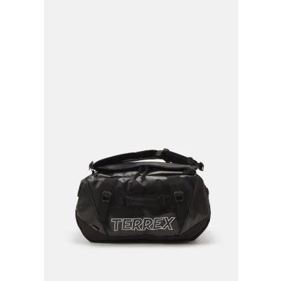 Image of Adidas Terrex RAIN.RDY Expedition Duffel BAG S 50L Unisex Sports bag, Size: One Size/No Size, Black/white