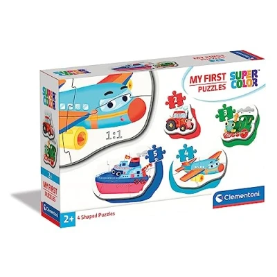 Image of Clementoni 20811 My First jigsaw puzzle for Children Means of Transport 2 3 4 5 Pieces, kids