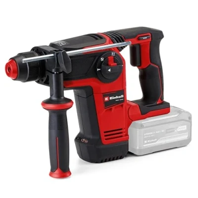 Image of Einhell Power X Change Cordless SDS Plus Hammer Drill with Case 2.6J, 18V Brushless 4 in 1 Drill, Impact Screwdriver and Chisel TP HD 18/26 Li Rotary (Battery Not Included)
