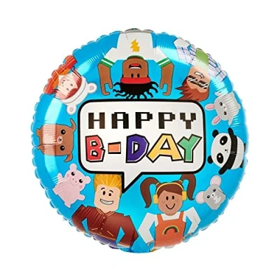 Image of Amscan 4361301 Sd C: Party Town Foil Balloon 18&quot;