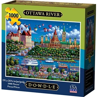 Image of Dowdle Jigsaw Puzzle Ottawa River 1000 Piece