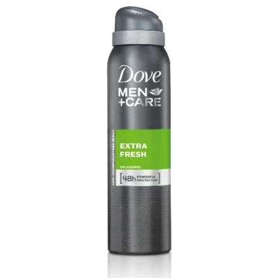 Image of Dove Men + Care Extra Fresh Deodorant Spray 150 ml (Pack of 6)