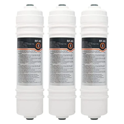 Image of RF M6 Water Filter 3X External for Refrigerators Compatible with Midea, Comfee, Hanseatic, Teka American Style Fridge Freezer